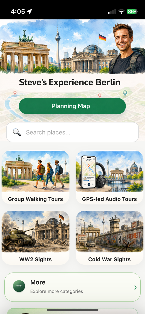 Experience Berlin Travel App