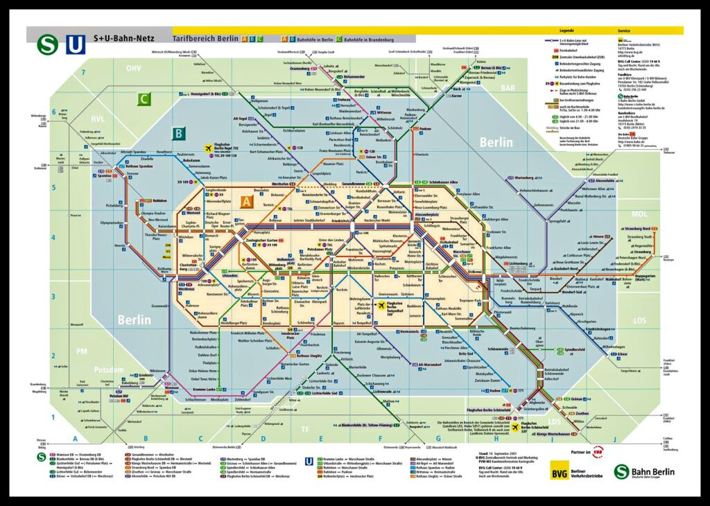 Berlin ABC Zone Map