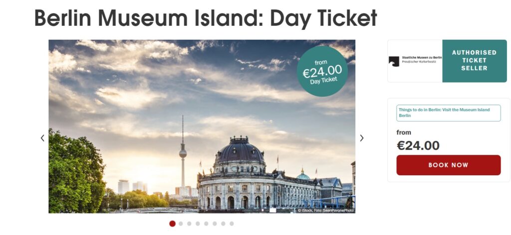 Berlin Museum Island 1 Day Ticket